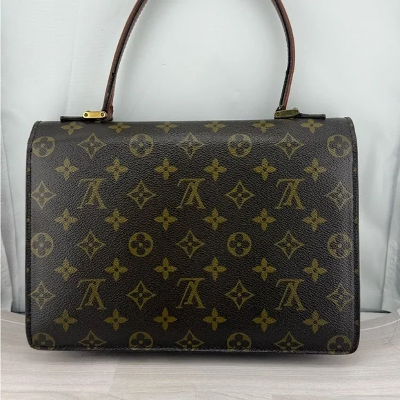 Louis Vuitton Brown and Gold Monogram Métis Authentic.